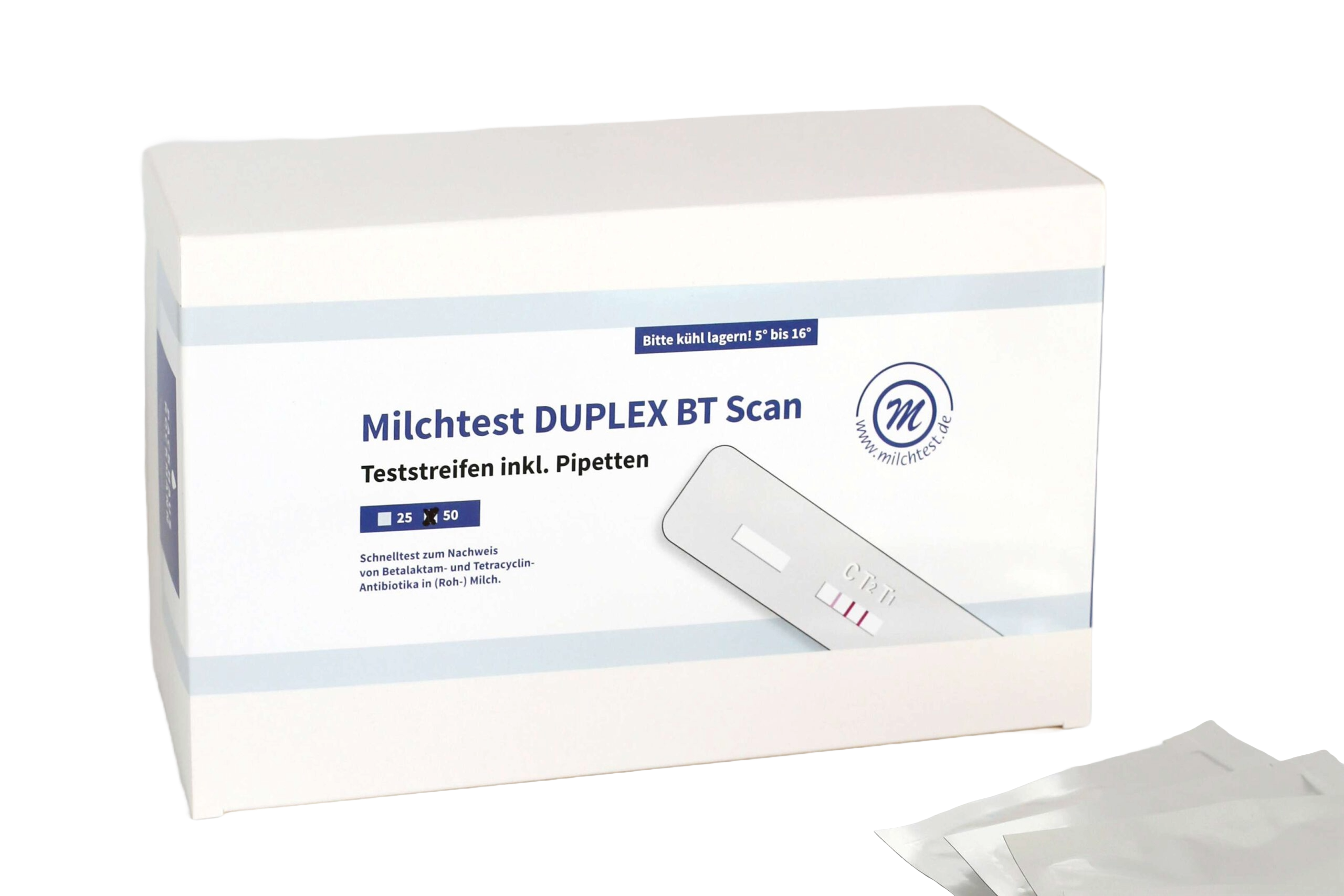 Milchtest DUPLEX BT Scan 50 Hemmstofftest